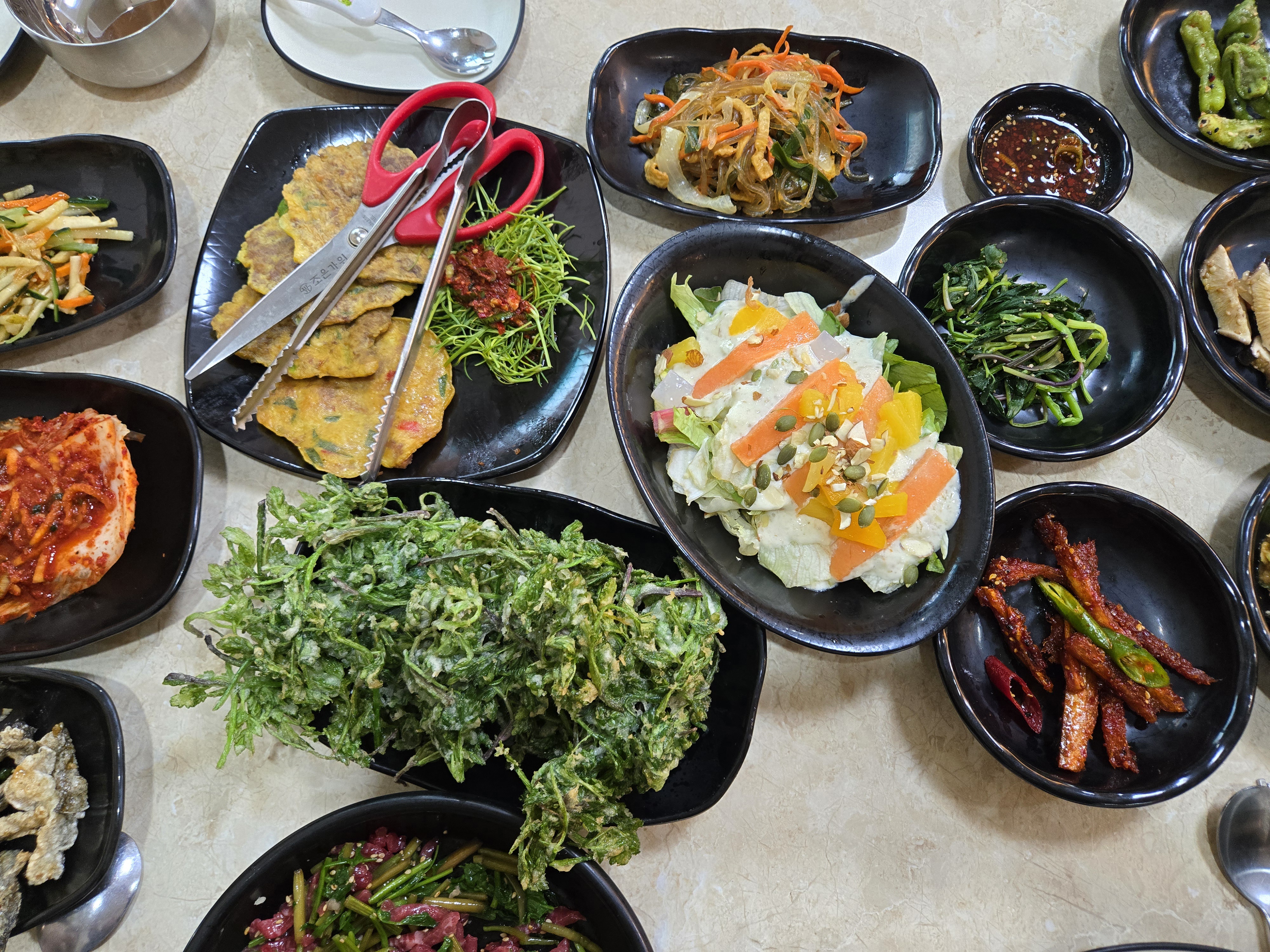 안동 백반 정식 맛집 반찬도감 육전