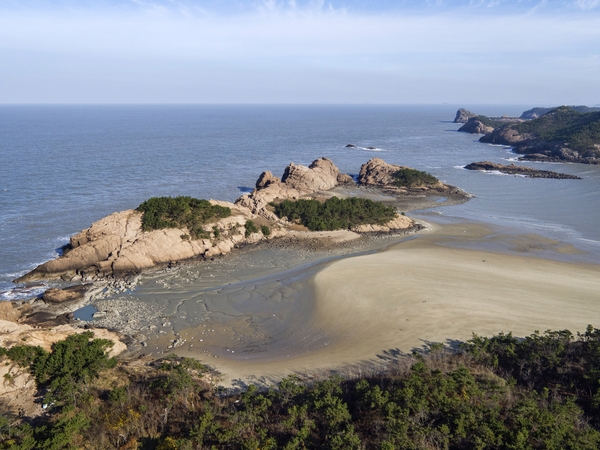 고막지 해수욕장 모습