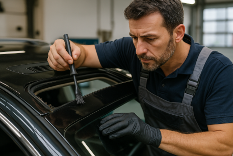 차량 썬루프 관리 요령