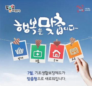 기초생활보장제도신청절차요건