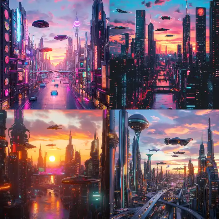 chaos 값을 10으로 설정해서 만들어진 이미지 3