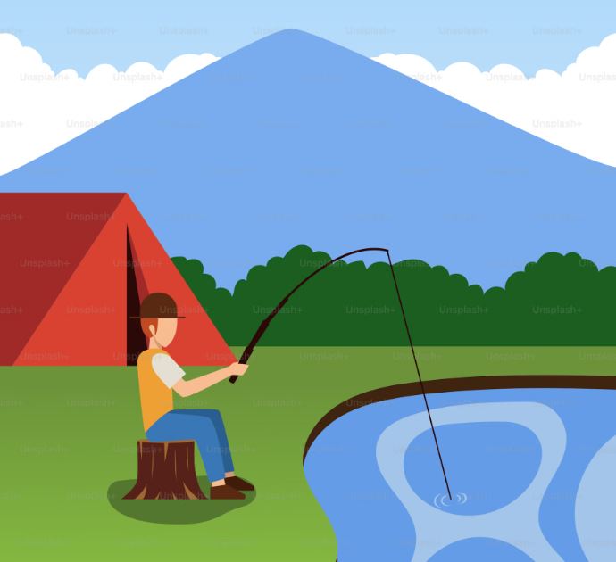 낚시하면서 캠핑도-한강 낚시+피크닉