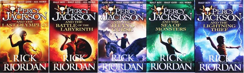 Percy Jackson Series 책 표지