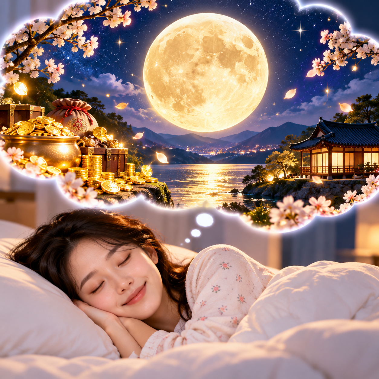 보름달 나오는 꿈
