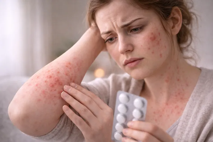 피부에 붉은반점이 생기는 이유