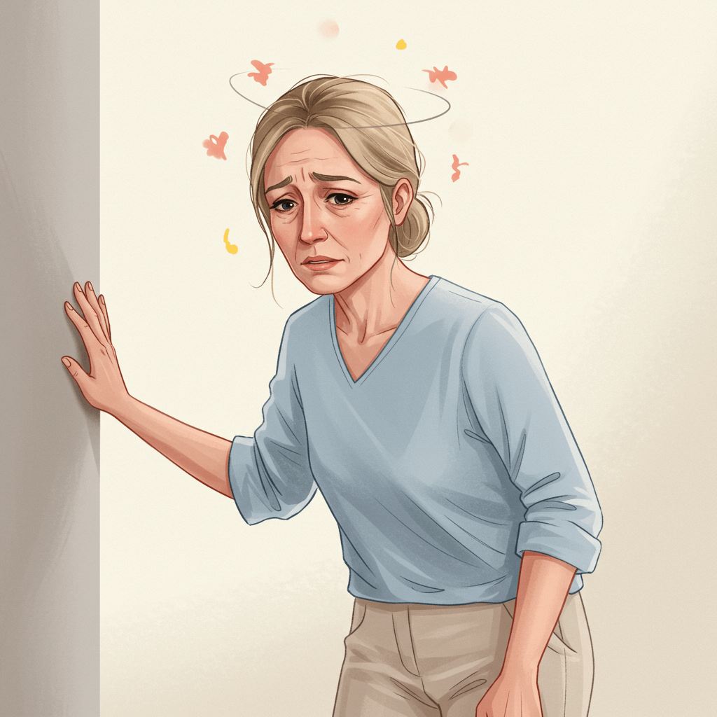 노인 어지러운 증상