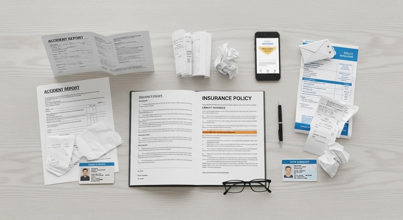 일상생활배상책임보험 청구 필요서류