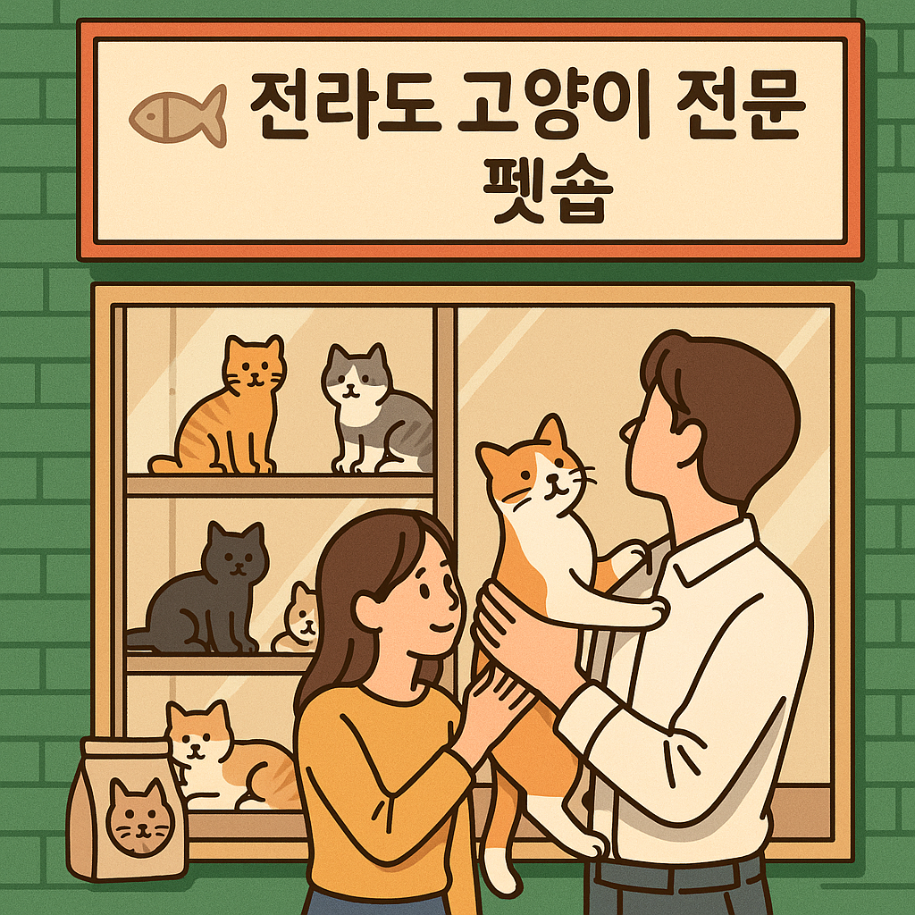 전라도 고양이 전문 펫숍 관련 이미지