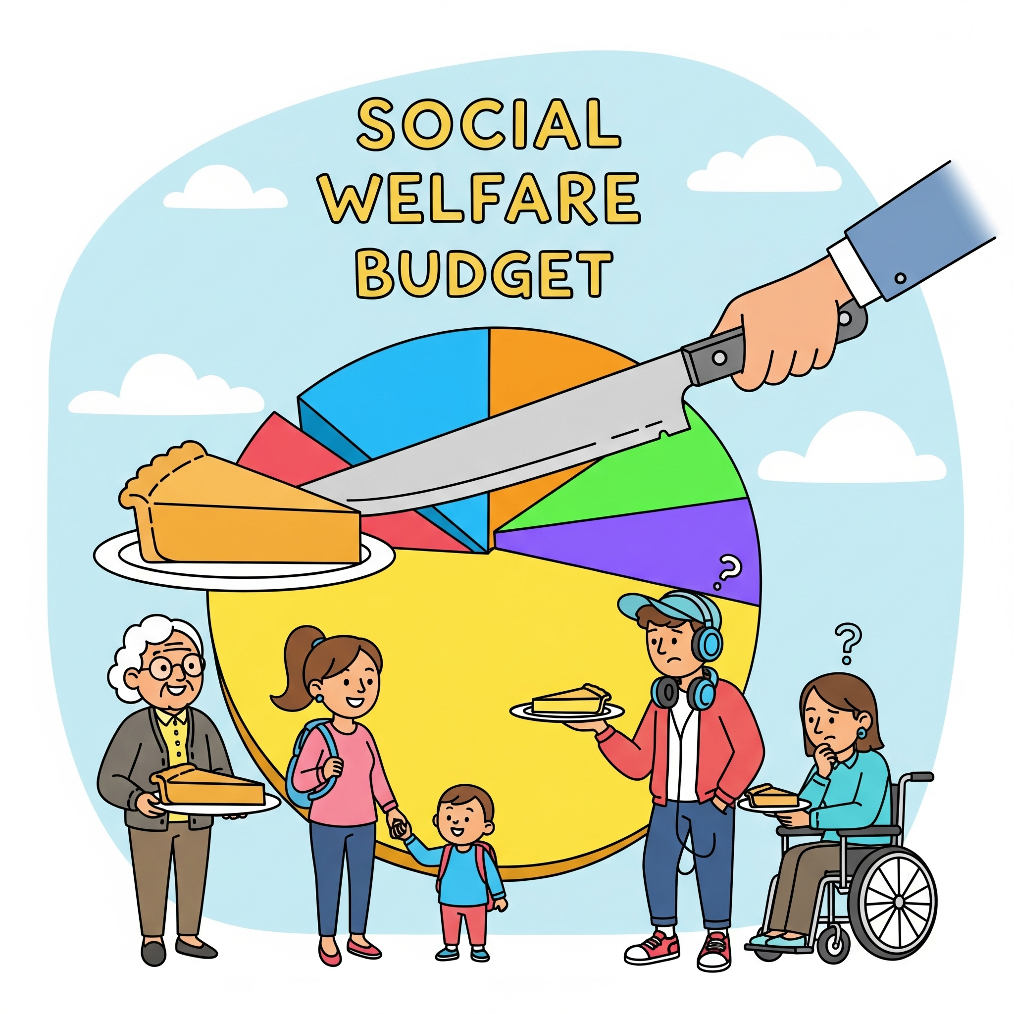 사회복지 예산 분배의 공정성 문제