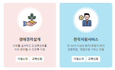중장년 일자리 희망센터