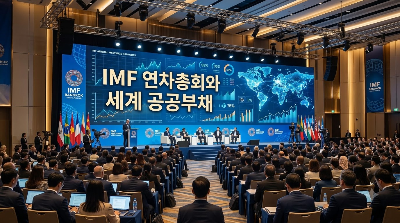 세계 공공부채 GDP 100% 임박: 2026 방콕 IMF 연차총회 핵심 의제 분석
