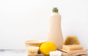 화장실 청소 레몬