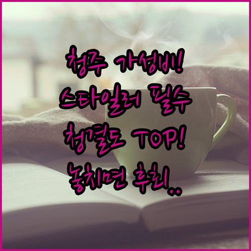 충북 청주 호텔 가성비 1위 스타일러..