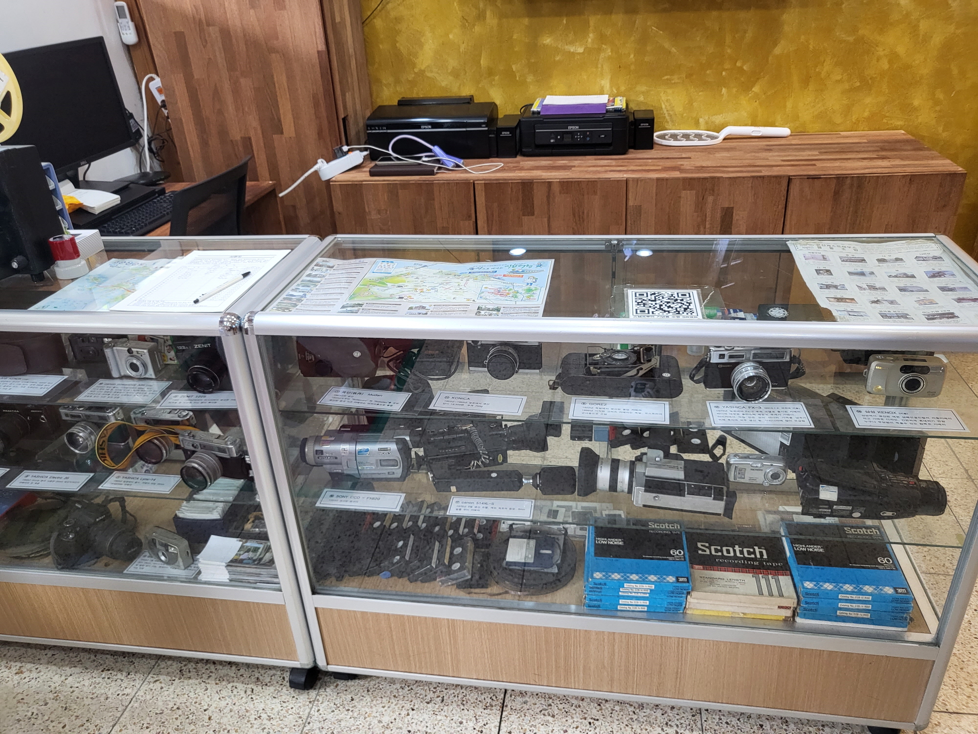 초원사진관 - 사진기들