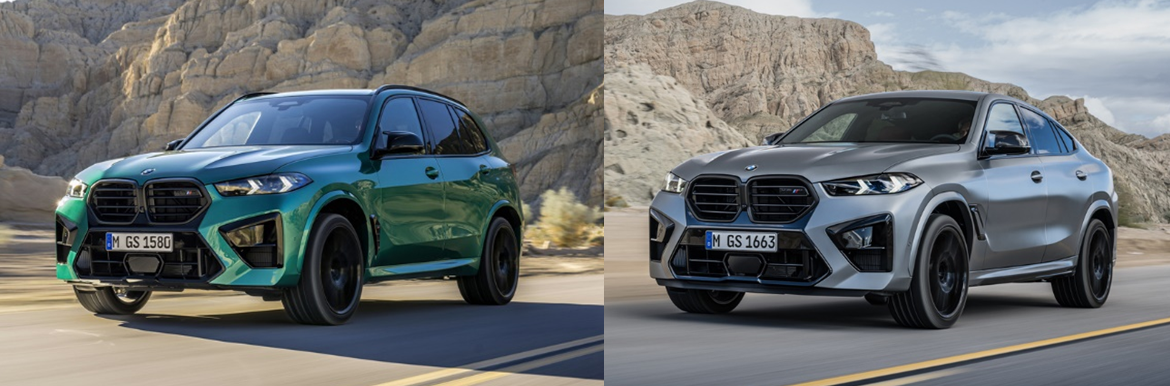 2024 BMW X5 M 페이스리프트&#44; 2024 BMW X6 M 페이스리프트