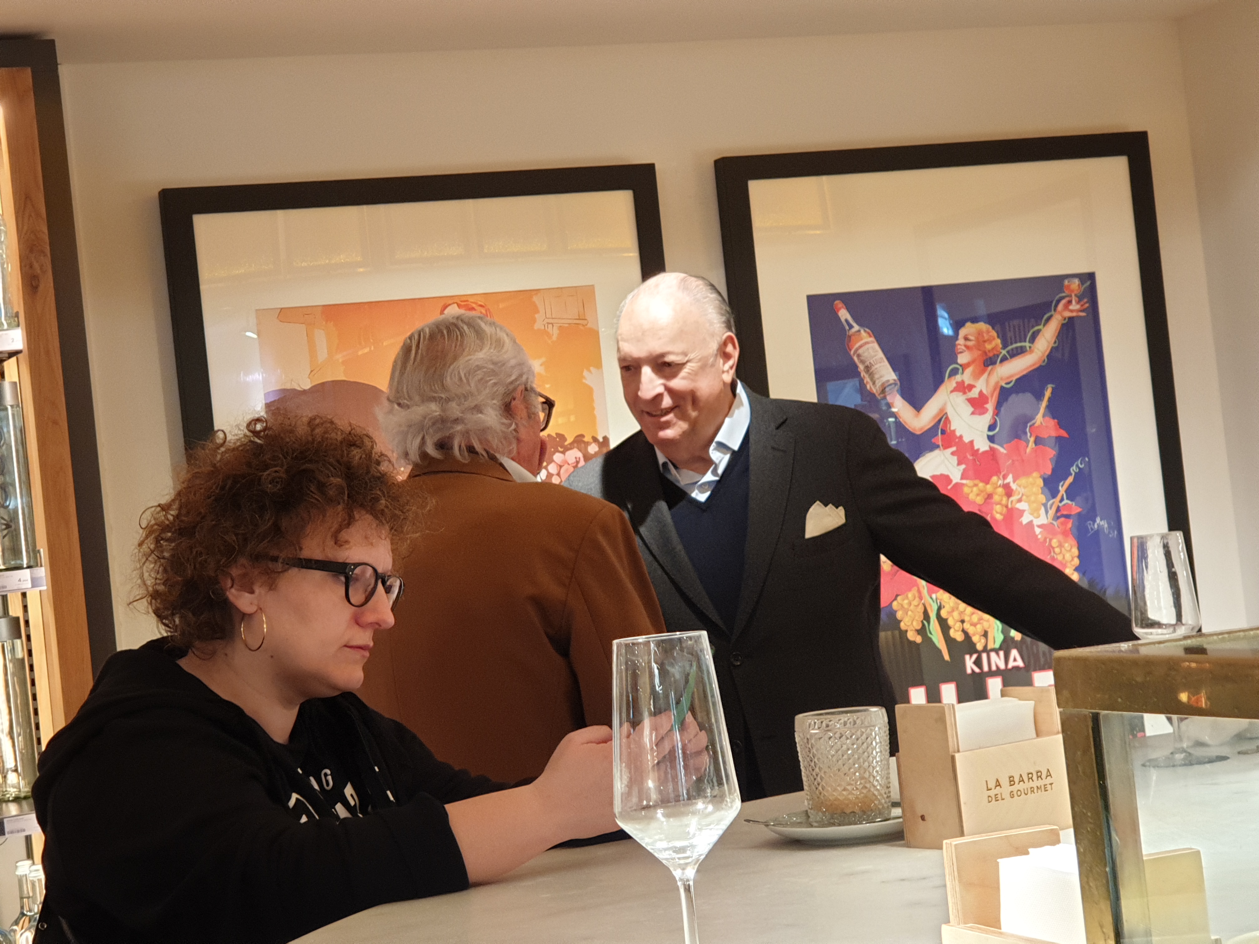 바르셀로나 식당에서 만난 멋진 중년의 스페인 신사들