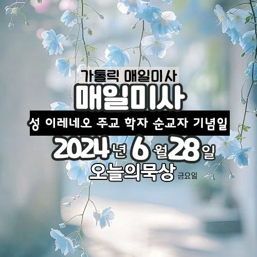 6월 28일 매일미사