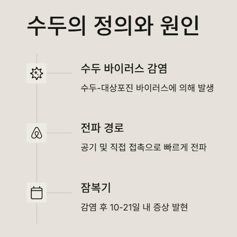 수두의 정의와 원인