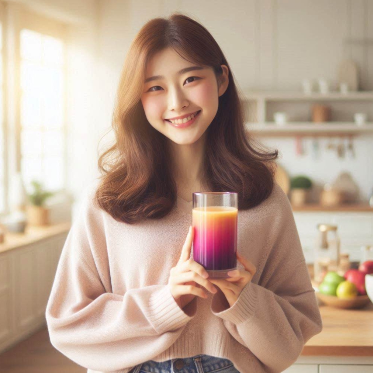 건강한 간을 위한 디톡스 주스 만들기