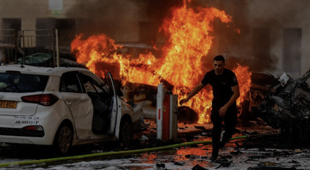 이스라엘 팔레스타인 전쟁의 모습