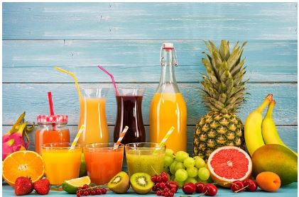 과일음료 사진