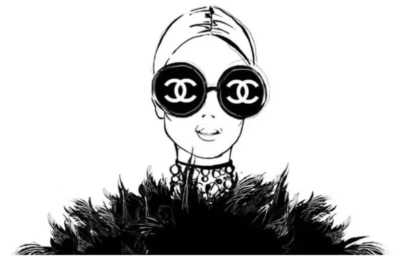 샤넬 일러스트 5