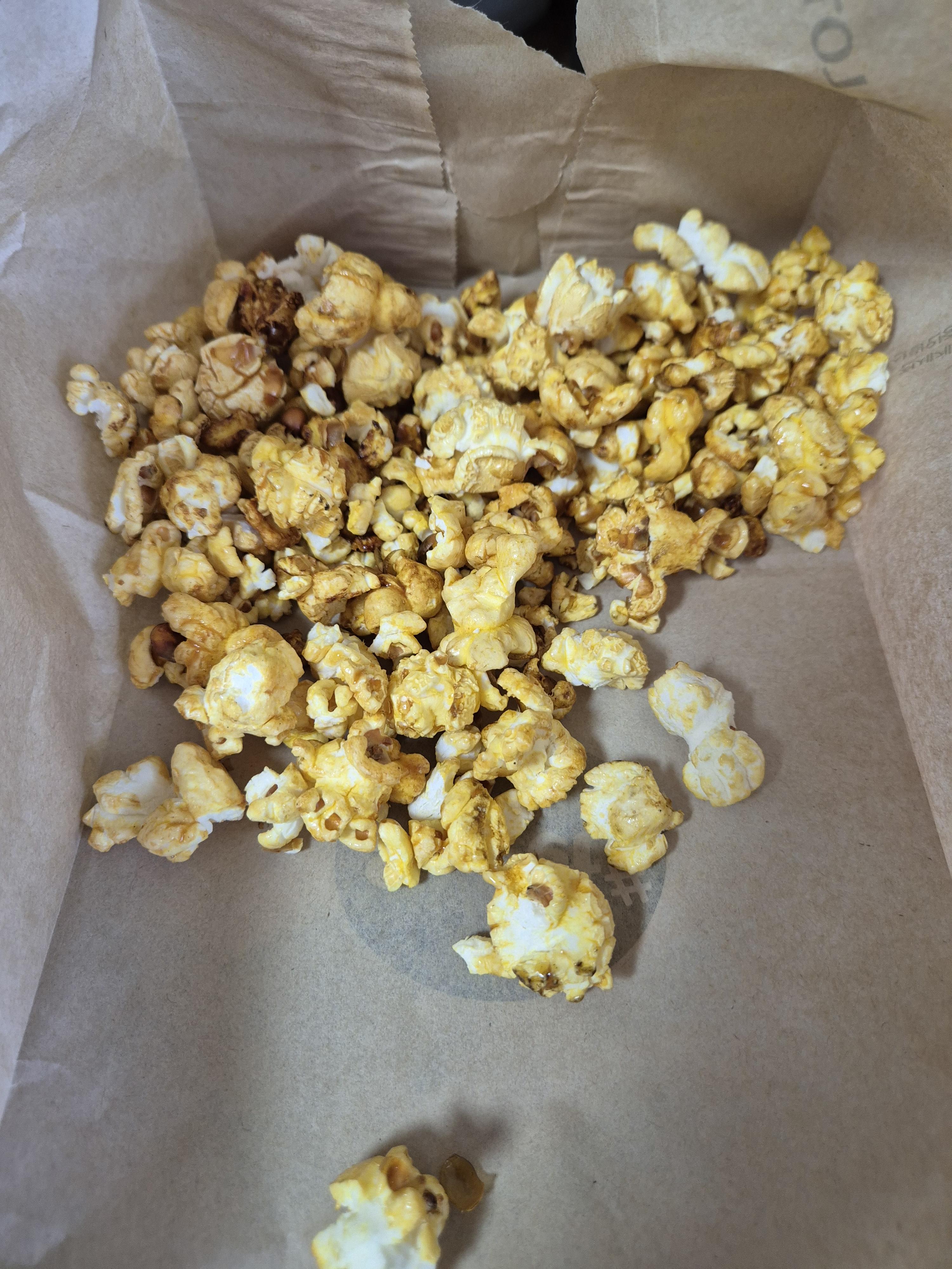 집에서 먹은 집으로 팝콘