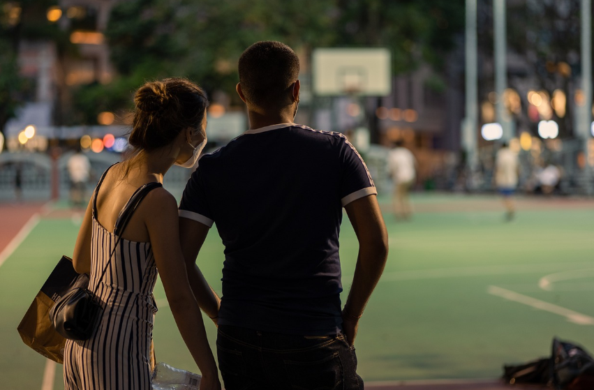 아빠와 딸 여행 사진