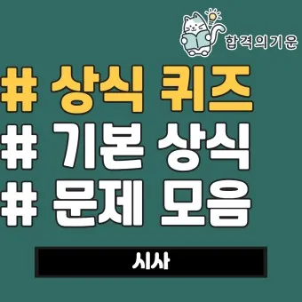 2025 기초상식 퀴즈 100선 모음_21