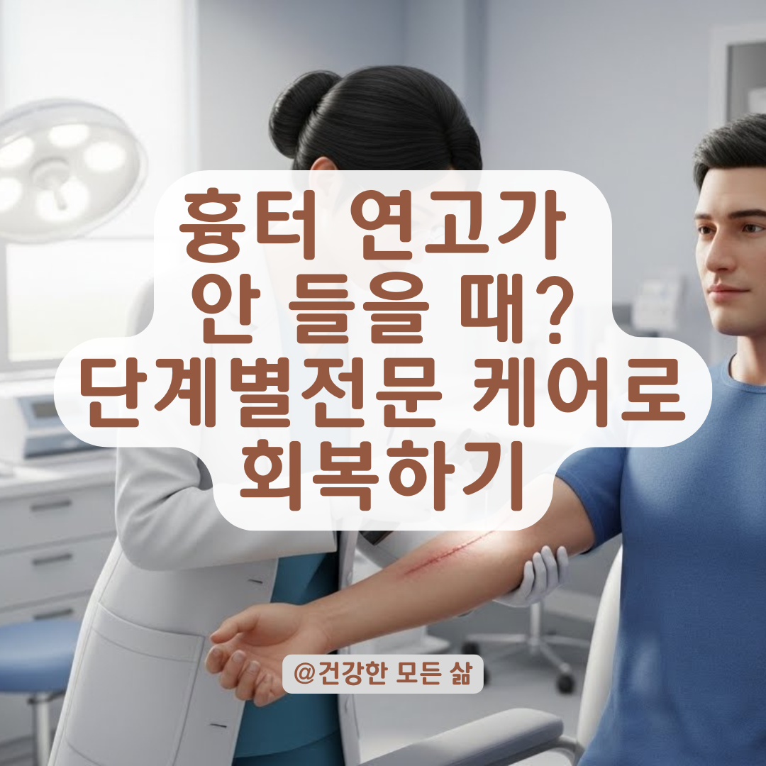 비후성 흉터 연고가 효과 없는 분들을 위한 단계별 케어 가이드