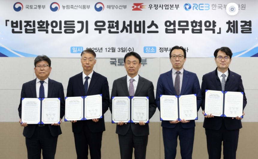 우체국 집배원 빈집 확인 서비스 시범 도입, 주거안정 정책의 새로운 시작