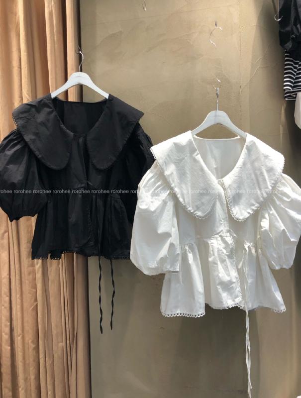 마론 세라 벌룬 블라우스