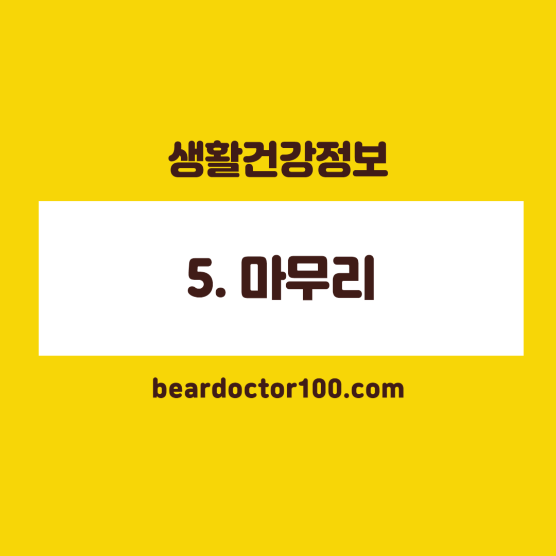 5. 마무리