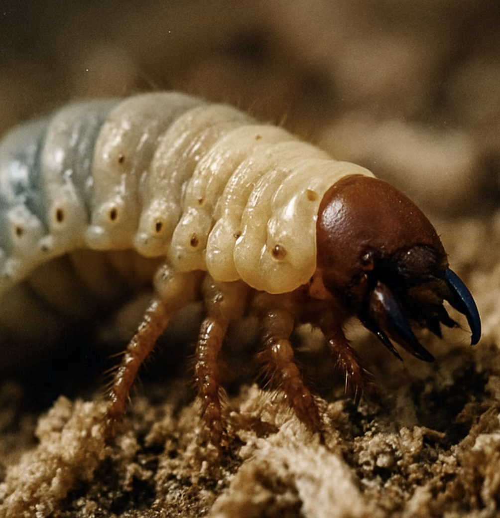 멈춰버린 톱밥&amp;#44; 굶주리는 애벌레