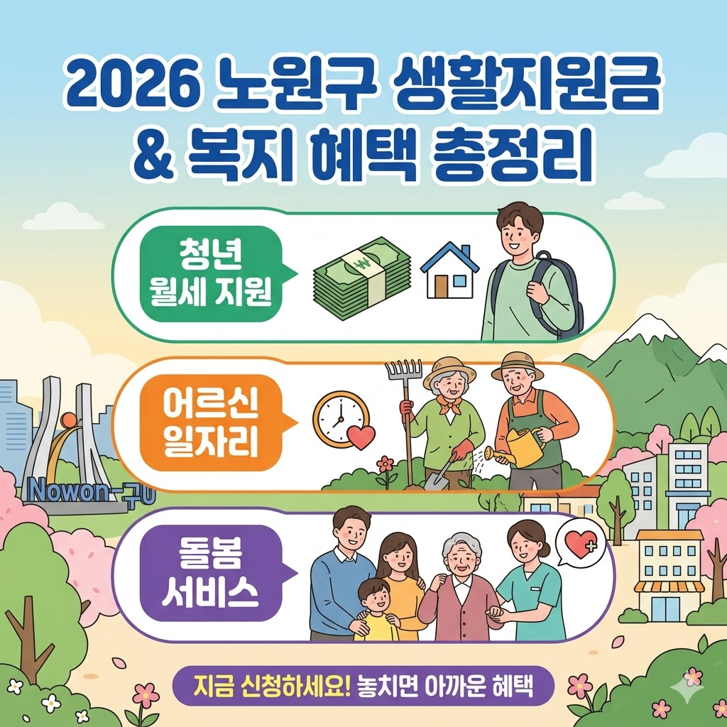 2026노원구 복지혜택 총정리 이미지