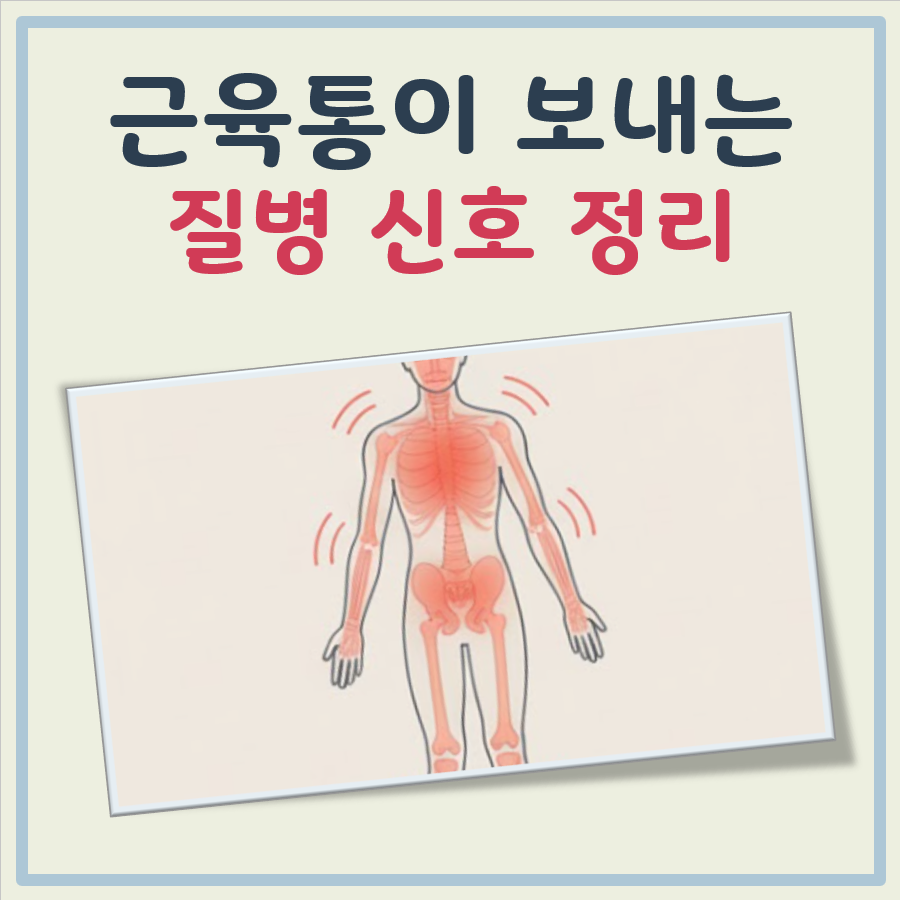 근육통이 보내는 질병 신호 대표 이미지