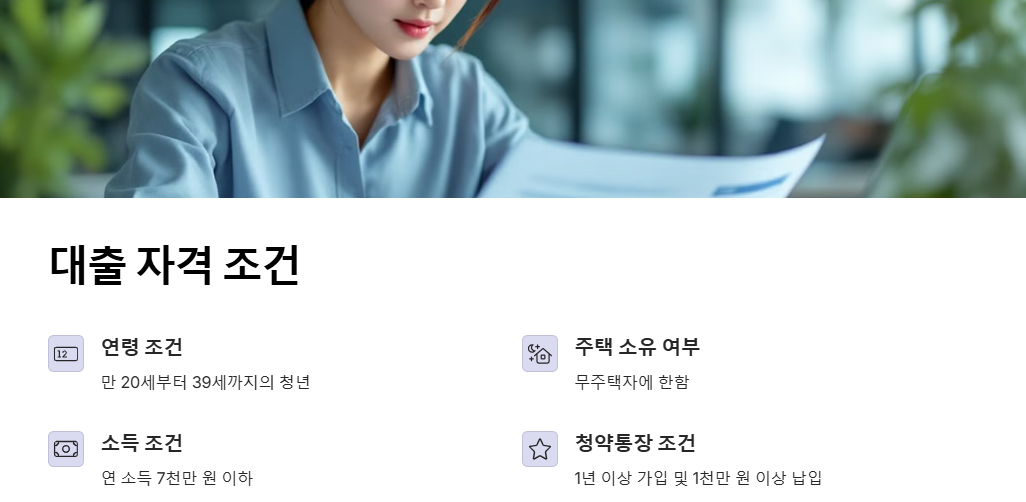 청년주택: 주택드림 청약통장(가입조건,이자,세금혜택), 주택드림 대출(조건,혜택,자격)