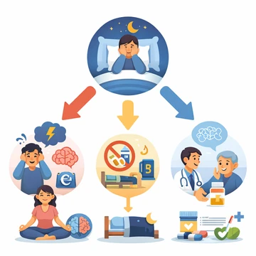 심한 불면증 원인과 수면 주기 변화 설명12