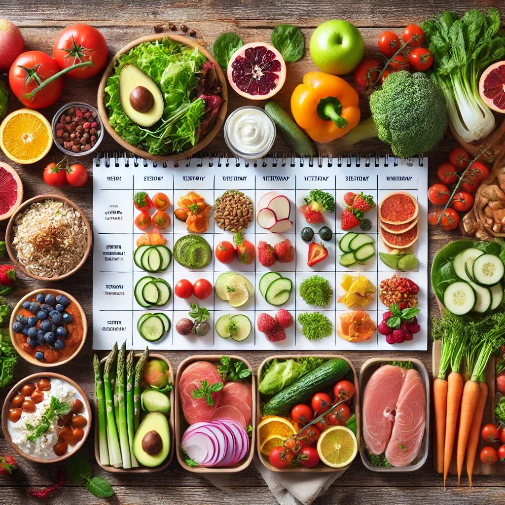 유기농 식단 계획