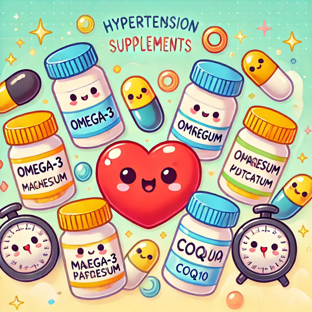 고혈압 영양제 선택법