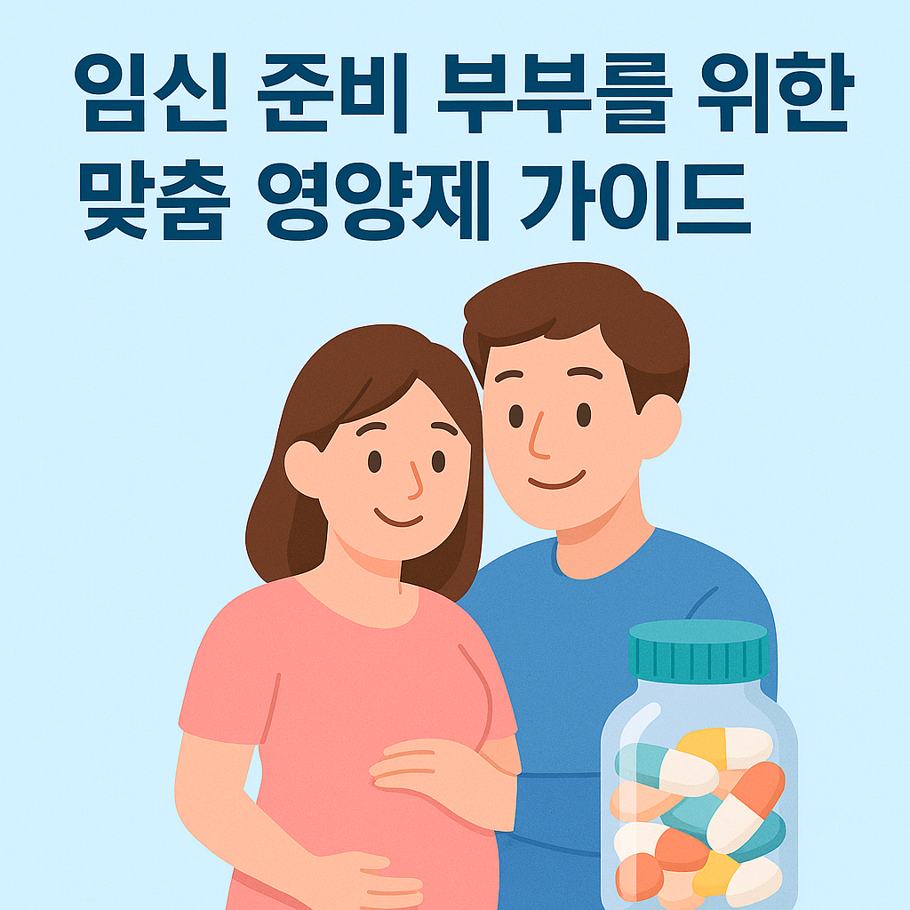 임신 준비 부부를 위한 영양제 가이드
