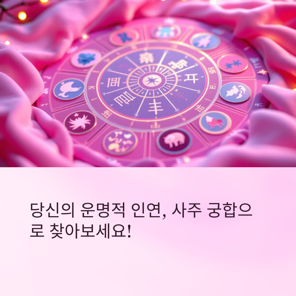 사주 궁합으로 알아보는 내 이상형 썸네일