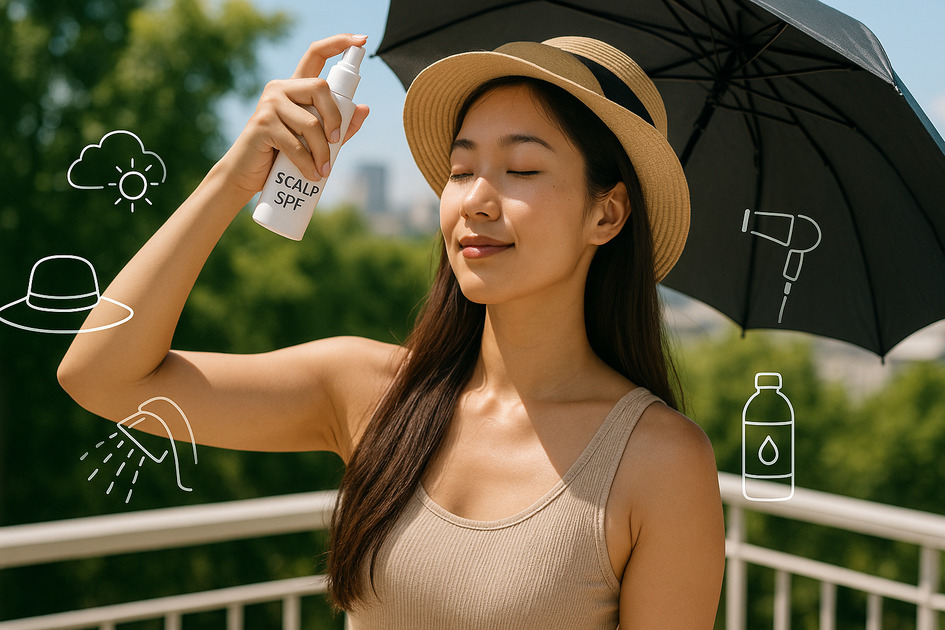 2025 여름, 두피 열로 인한 모발 손상 막는 생활 습관