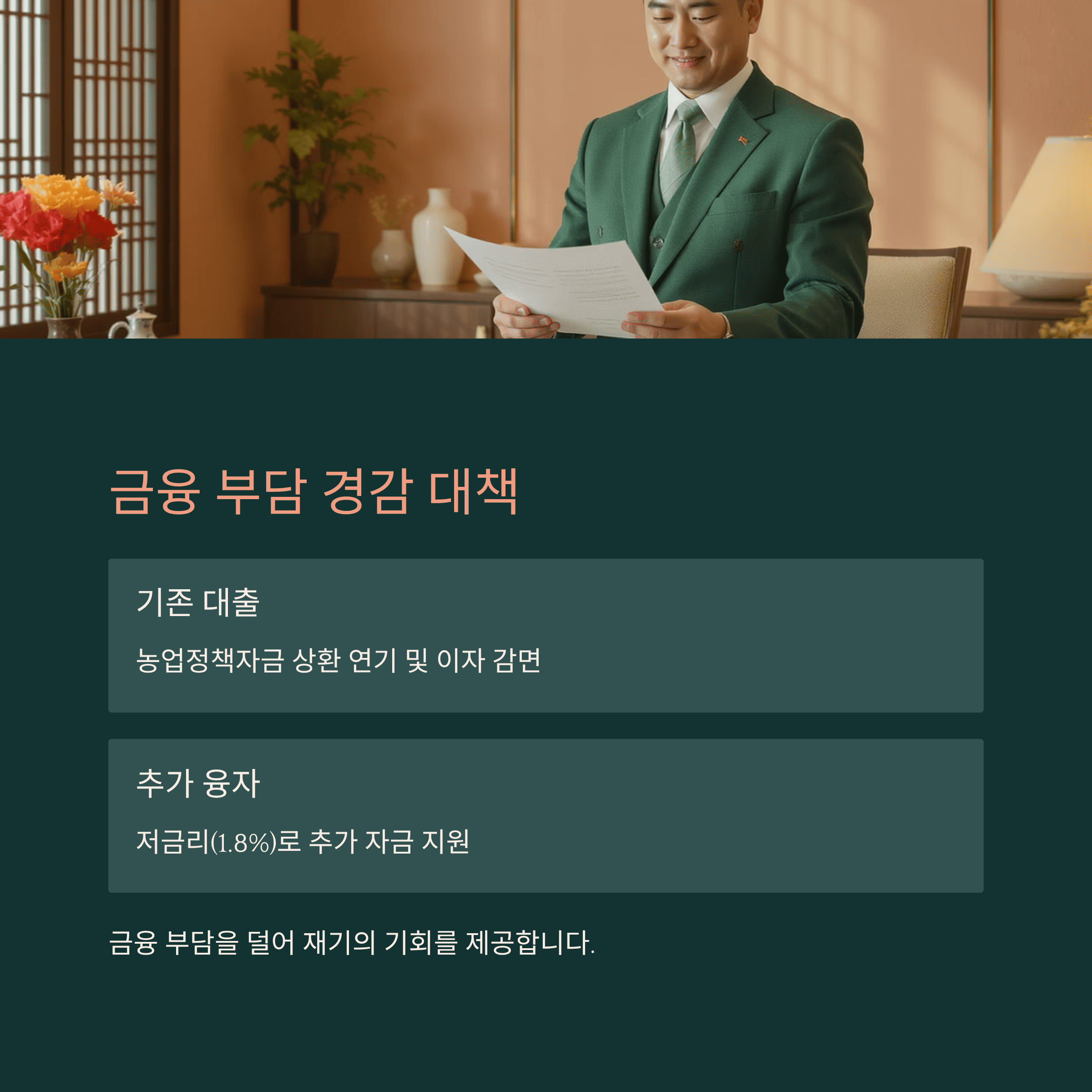 &quot;폭우 피해&quot; 농민들에게 전해진 희망의 소식! 정부 지원금