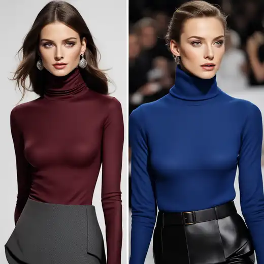 터틀넥여성추천코디