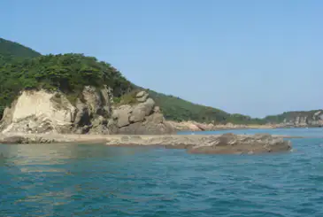 백아도 선착장