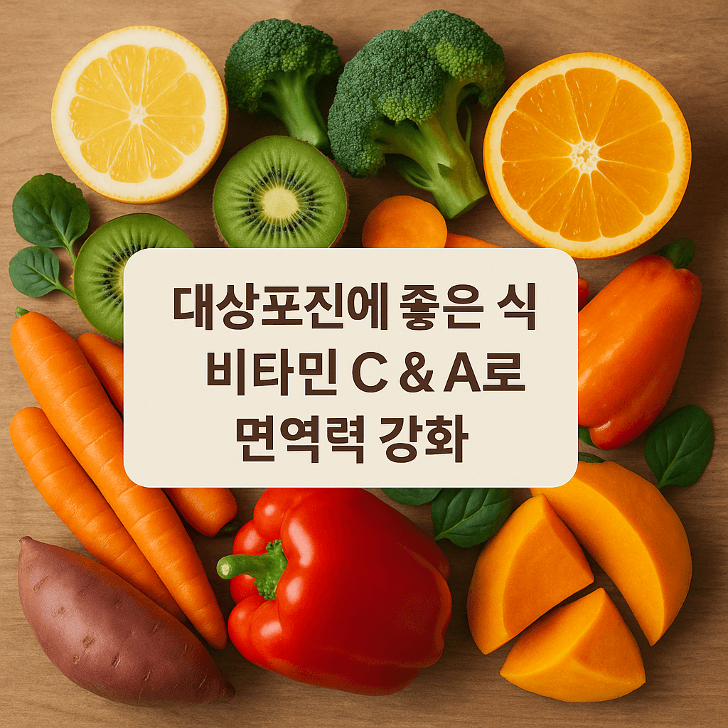 대상포진에 좋은 영양제와 좋은 음식