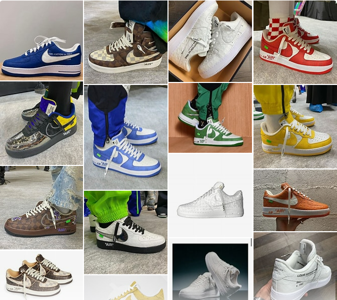 루이비통나이키콜라보