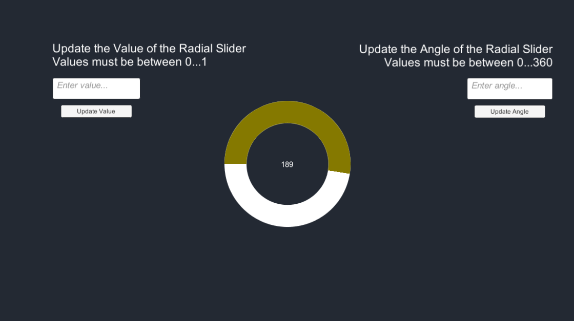 코더제로 유니티 에셋 UI Extensions RadialSlider 라디오형 슬라이더