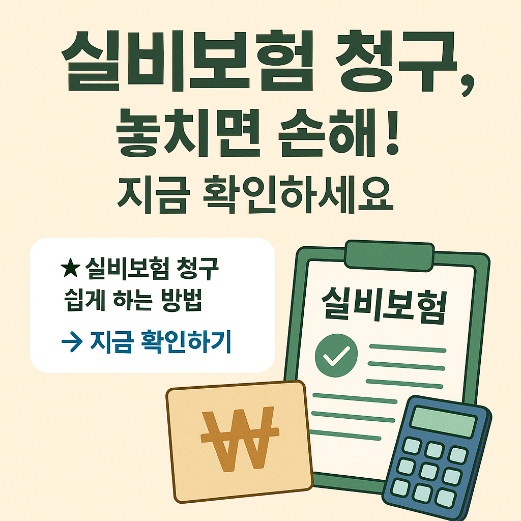 실비보험 청구 바로가기